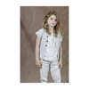 Max Knit Vest, Ice - Vests - 2