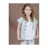 Max Knit Vest, Ice - Vests - 3