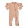 Solid Zipper Footie, Prickly Pear - Onesies - 1 - thumbnail