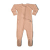 Solid Zipper Footie, Prickly Pear - Onesies - 5