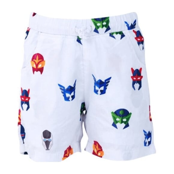 Superhero Swim Shorts, Black