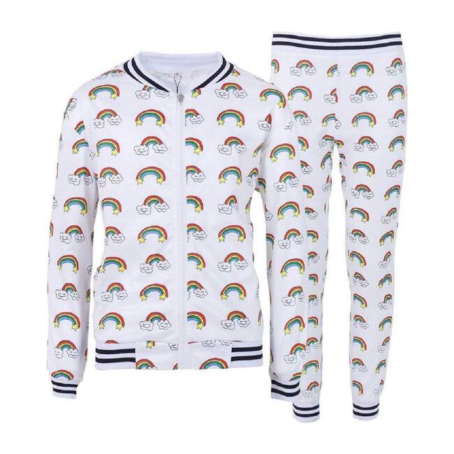 rainbow jogger set