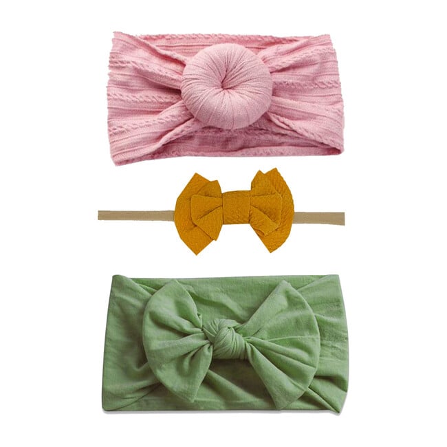 Spring Headband Set, Mustard