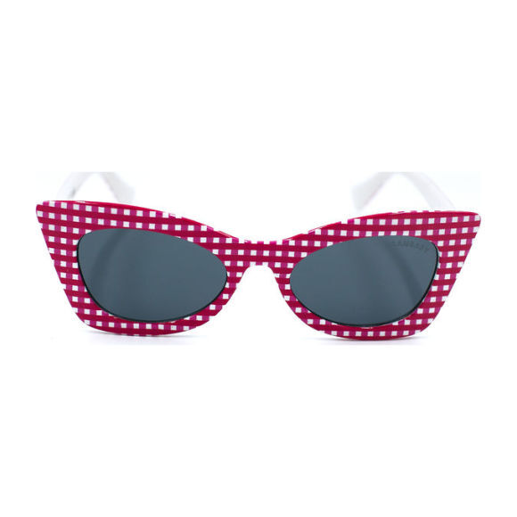 Sadie Ginhgam Sunglass, Pink