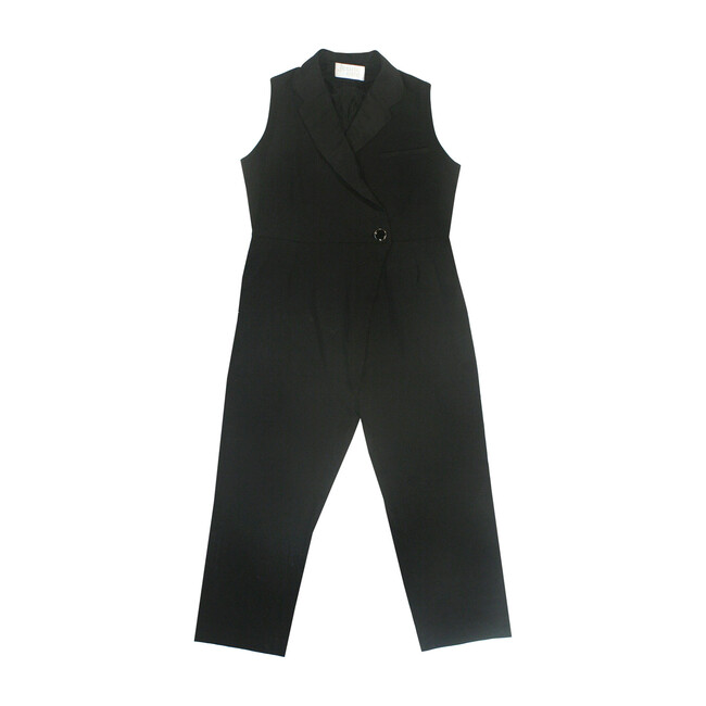Jones Jumpsuit, Black - Rompers - 1
