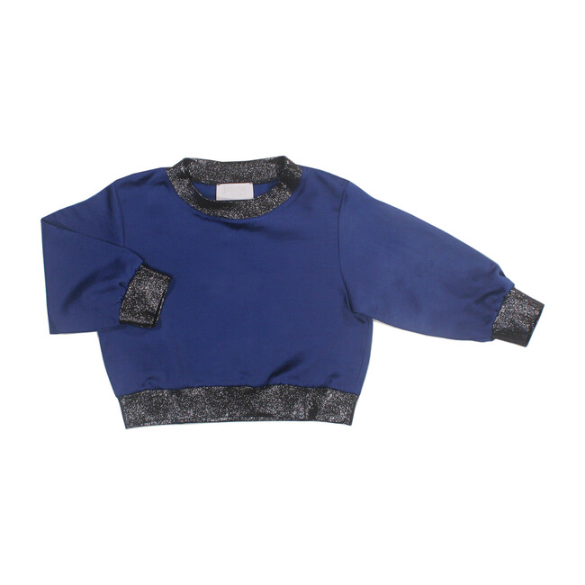 Neptune Sweatshirt, Royal Blue - Blouses - 1