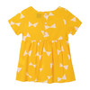 All Over Bow Dress, Spectra Yellow - Dresses - 2