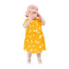 All Over Bow Dress, Spectra Yellow - Dresses - 3