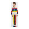 Multicolor Tracksuit Jacket, Turtledove - Jackets - 4