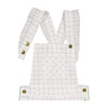 Georgette Overalls, Charcoal Squares - Overalls - 3