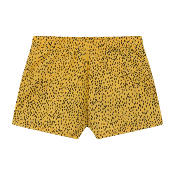All Over Leopard Swim Shorts, Spectra Yellow