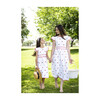 Women's Cherry Dress, White - Dresses - 3