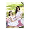 Women's Cherry Dress, White - Dresses - 5