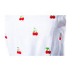 Women's Cherry Dress, White - Dresses - 9