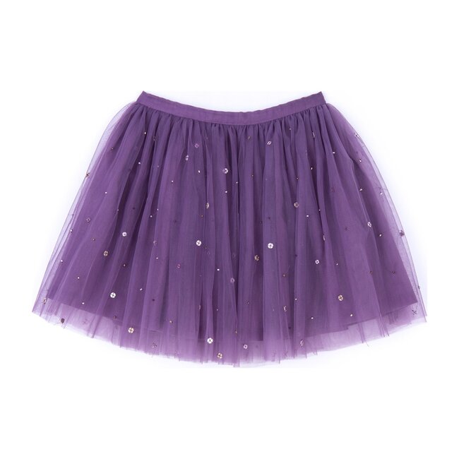 Jemima Skirt, Purple - Skirts - 1