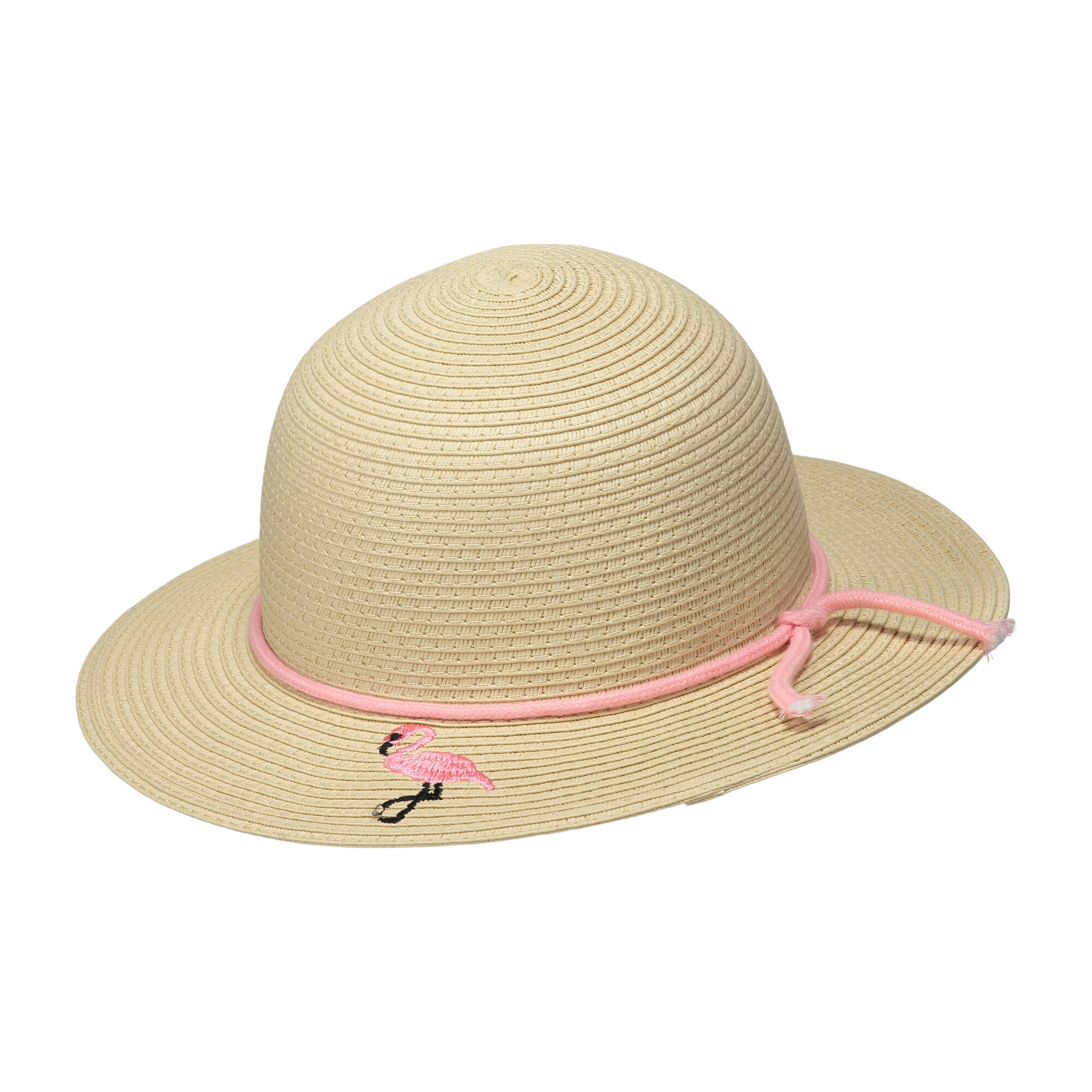 Flamingo Straw Hat