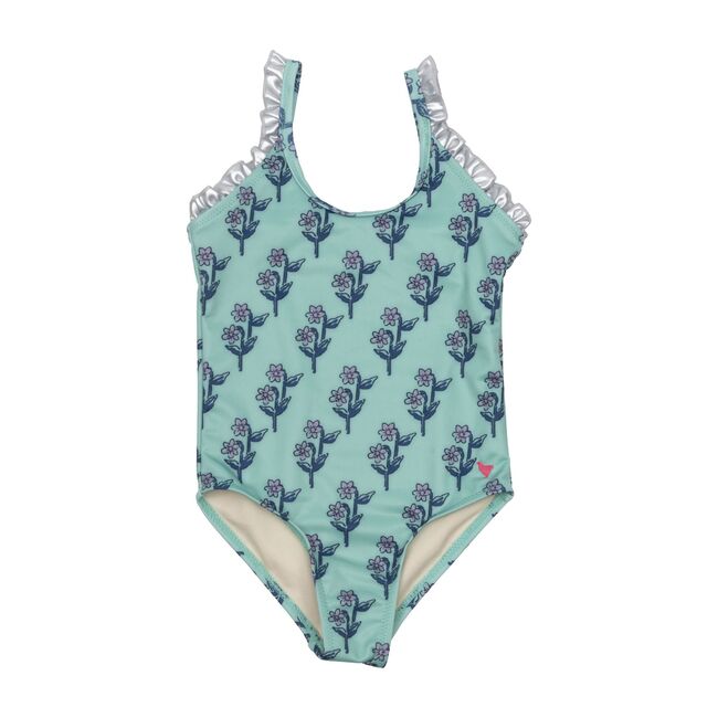 Claire Suit, Feldspar Green Floral