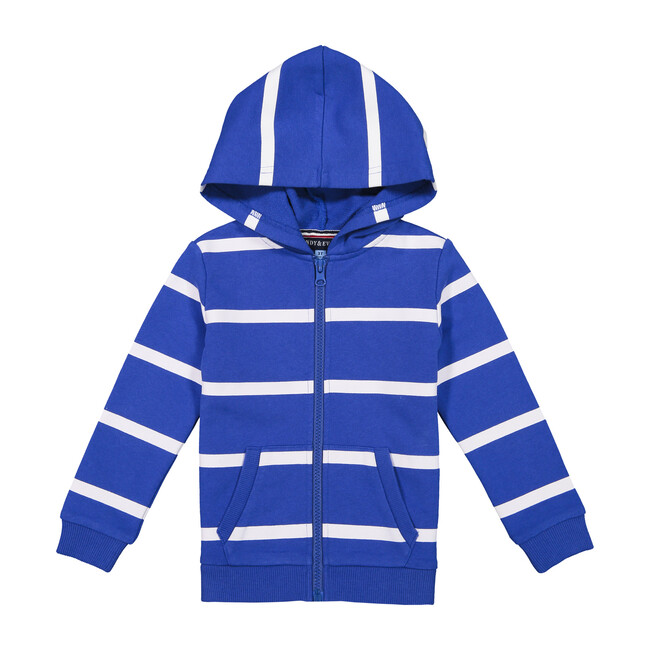 Andy & Evan Double Peached Colorblocked Hoodie Set main image 0