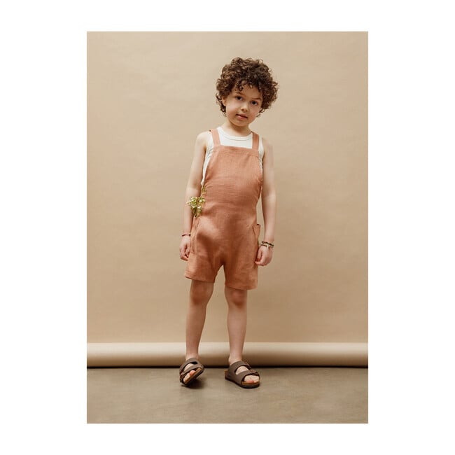 Gabriel Short Overalls, Baked Clay