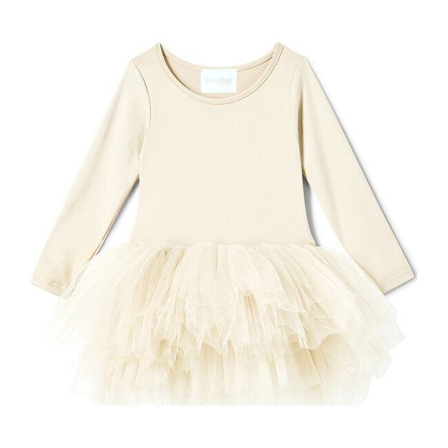 B.F.F. Tutu Dress, Pearl Ivory - Dresses - 1