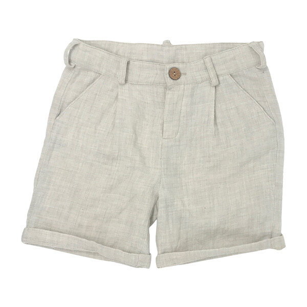 Shorts, Grey - Kids Boy Clothing Shorts - Maisonette