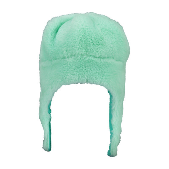 Orbit Fur Hat, Winter-Green - Hats - 1