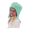Orbit Fur Hat, Winter-Green - Hats - 2