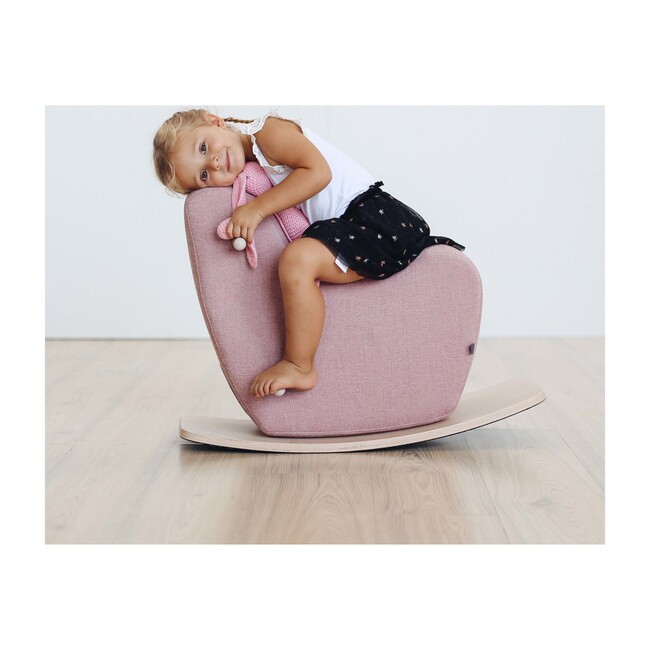 Rocking Horse, Pink Linen