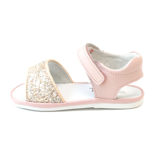 Baby Elise Glitter Open Toe Sandal, Pink