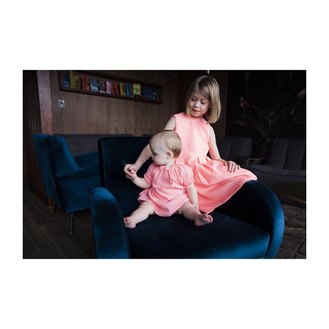 Smock Dress, Bubble Gum - Dresses - 2