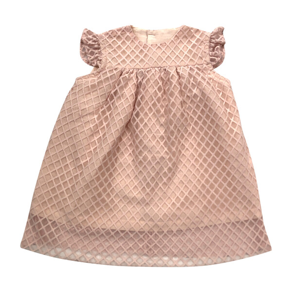 Dorothy Dress, Pink Tweed - Mademoiselle à Soho Dresses | Maisonette