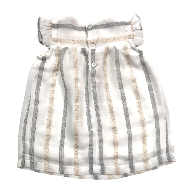 Dorothy Dress, Cream Stripes