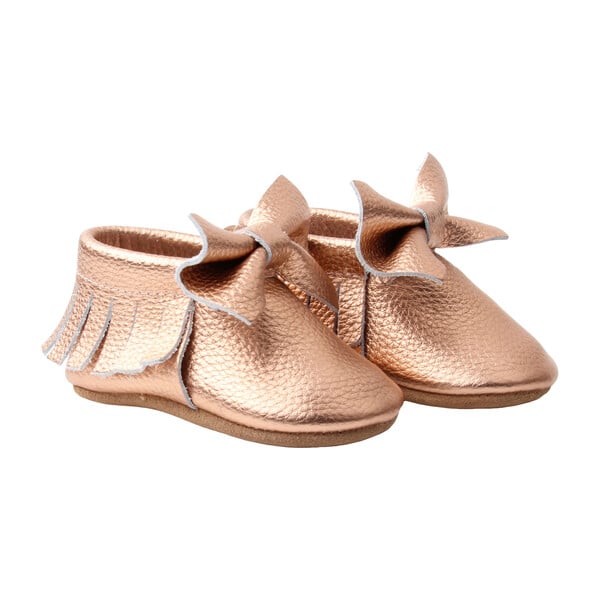 baby girl rose gold shoes