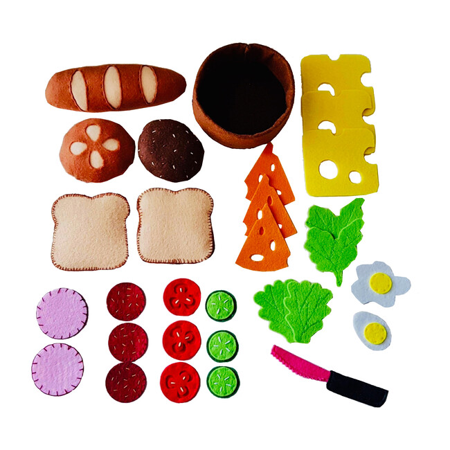 Felt Sandwich Set - Play Food - 2