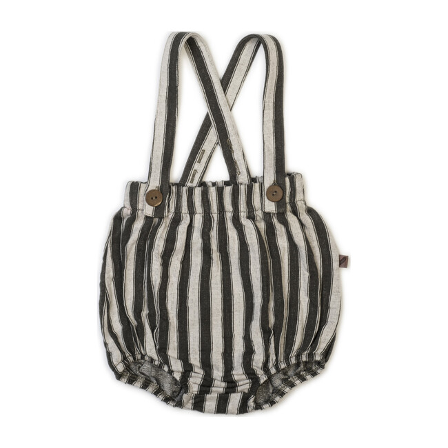 Strap Bloomers, Slate Stripe - Bloomers - 1
