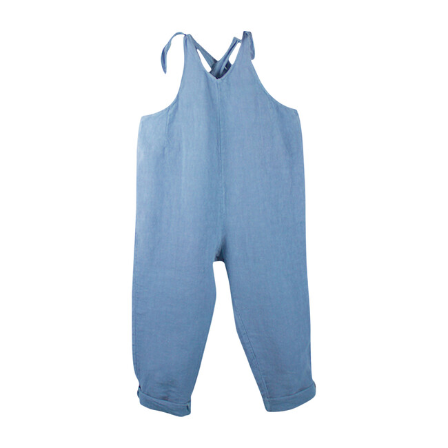Ines Romper, Blue - Rompers - 1