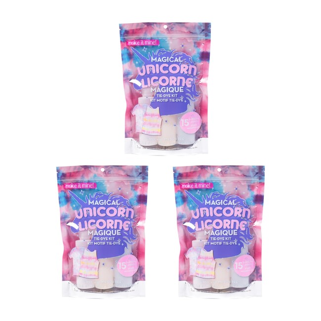 Unicorn Tie Dye Bundle Kit - Play Learning Arts & Crafts - Maisonette