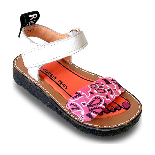 Izy Bandana Sandal, Bubblegum Pink