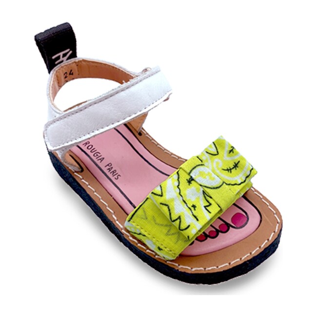 Izy Bandana Sandal, Lemonade Yellow