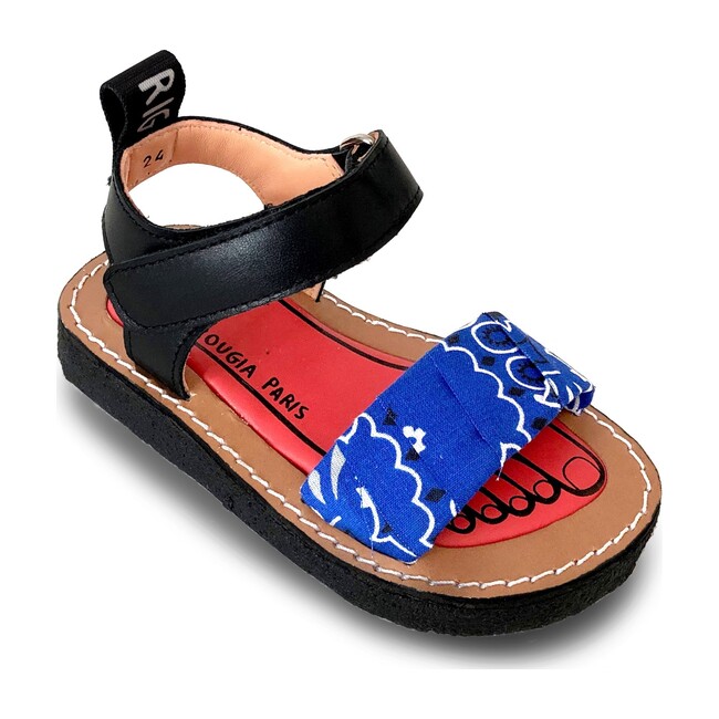 Izy Bandana Sandal, Jelly Blue
