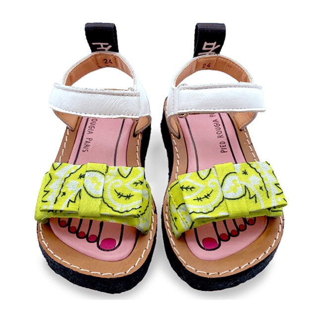 Izy Bandana Sandal, Lemonade Yellow