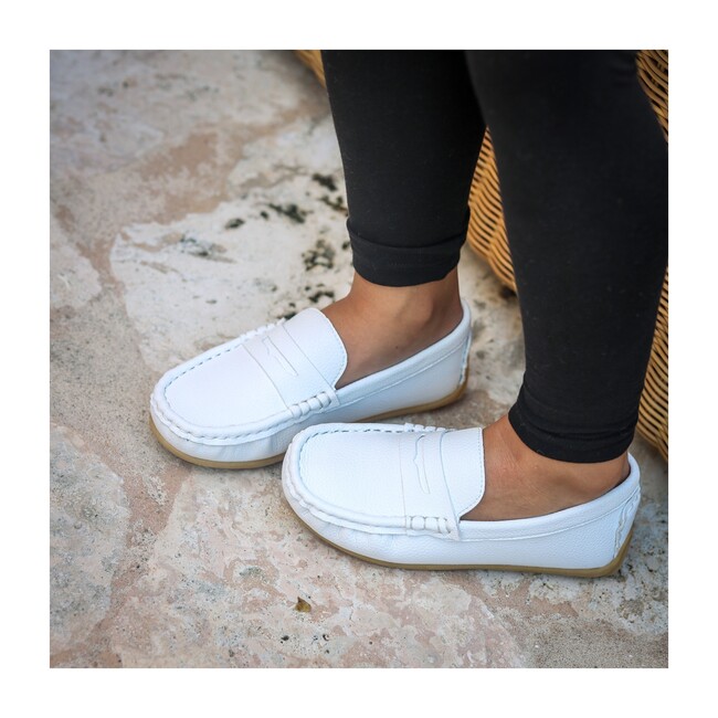 Dakota's Loafer, White - Loafers - 3