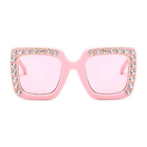 Elton Sunglasses, Pink - Sunglasses - 1