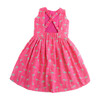 Cross Back Hi-Lo Flamingo Dress, Pink - Dresses - 2