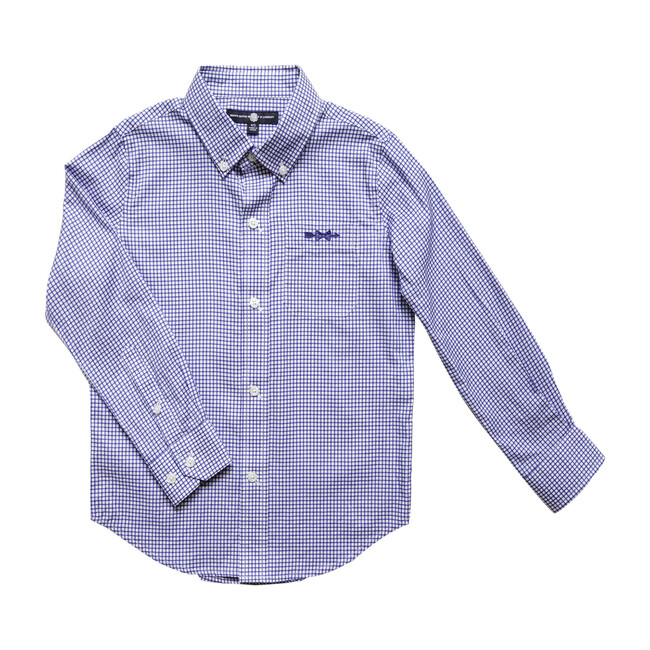 windowpane button down