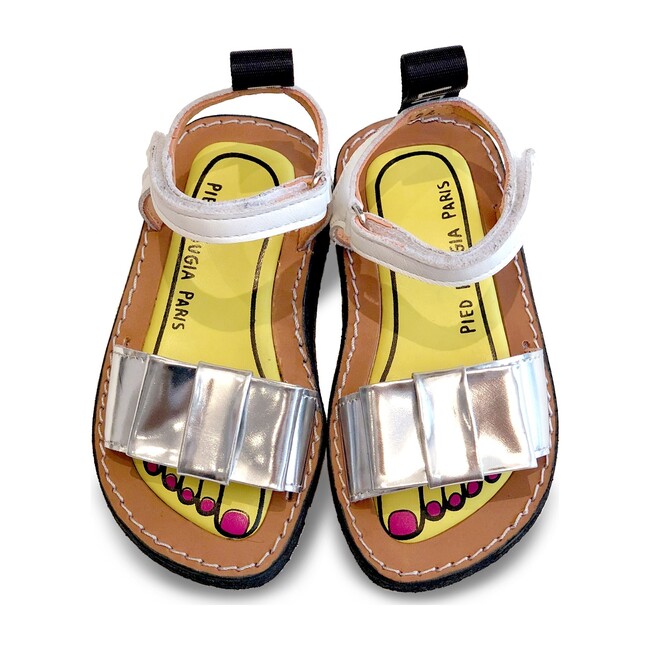 Bow Bow Sandal, Silver Star