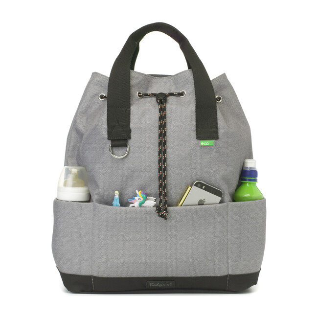 Top N'Tail Backpack, Grey - Diaper Bags - 3