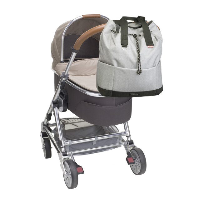 Top N'Tail Backpack, Grey - Diaper Bags - 6