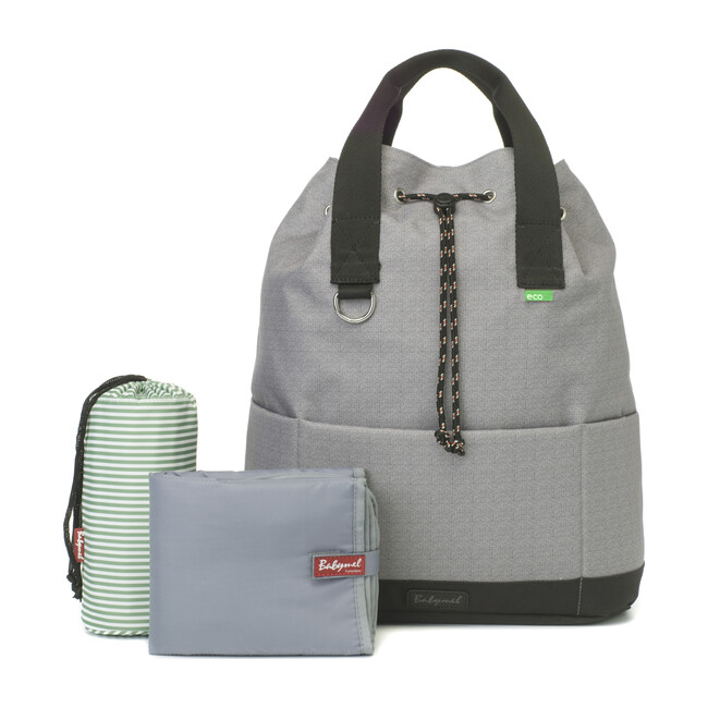 Top N'Tail Backpack, Grey - Diaper Bags - 7