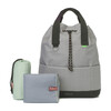 Top N'Tail Backpack, Grey - Diaper Bags - 7 - thumbnail